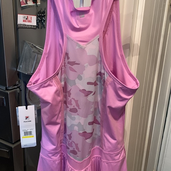 Fila Love actually pleated‎ tennis dress. NWT . Retail 94 - Picture 3 of 8